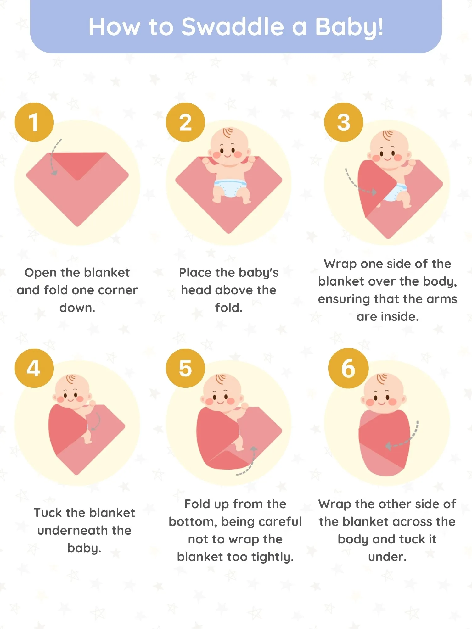 Nature's Harmony Cotton Muslin Swaddle Wrap for New Born (Pack of 2)