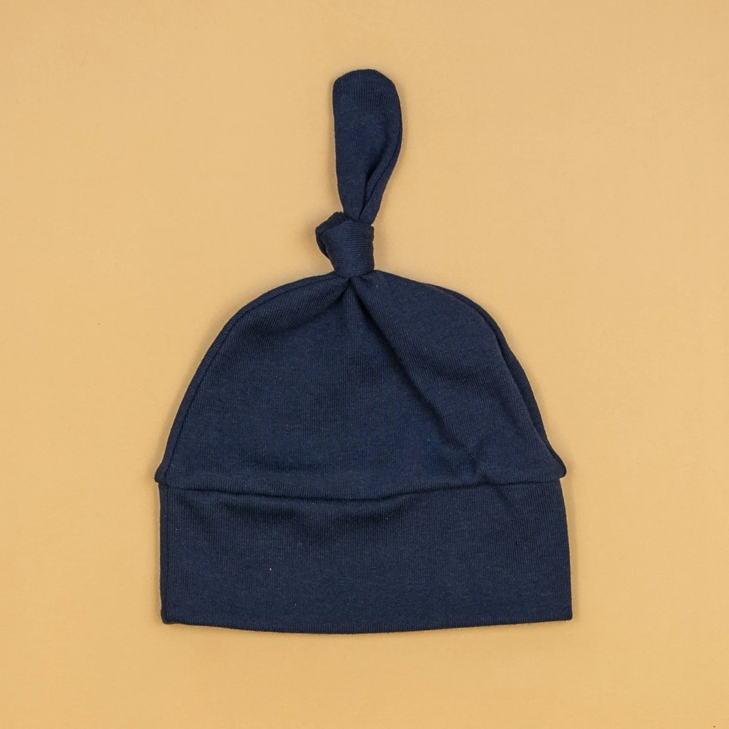Navy Knot Hat