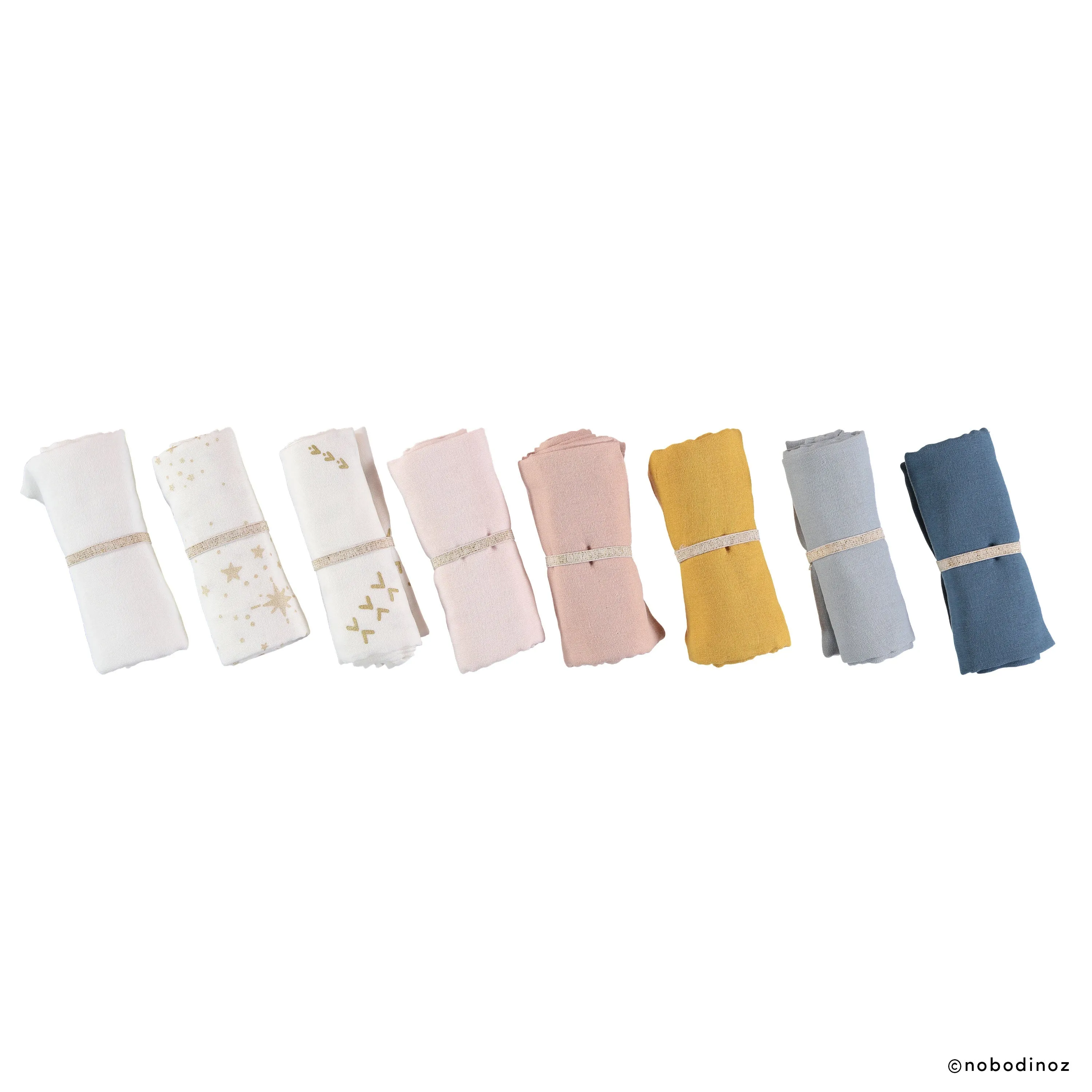 nobodinoz Swaddle Butterfly Pack Pink