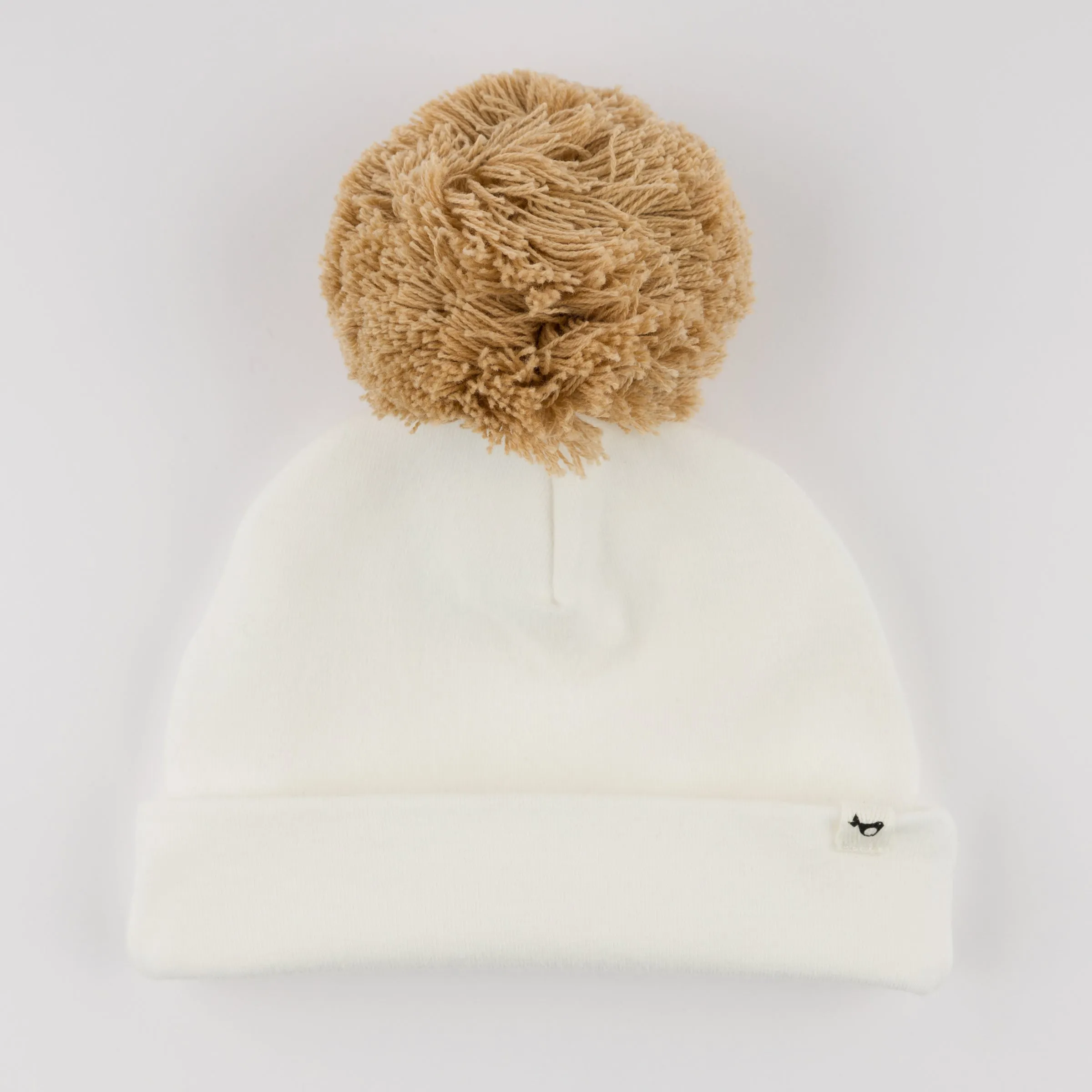oh baby! Pom Hat - Sand on Cream