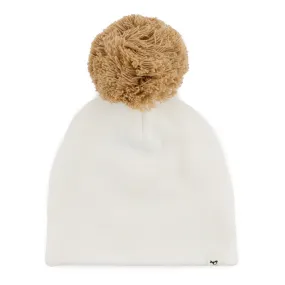 oh baby! Pom Hat - Sand on Cream