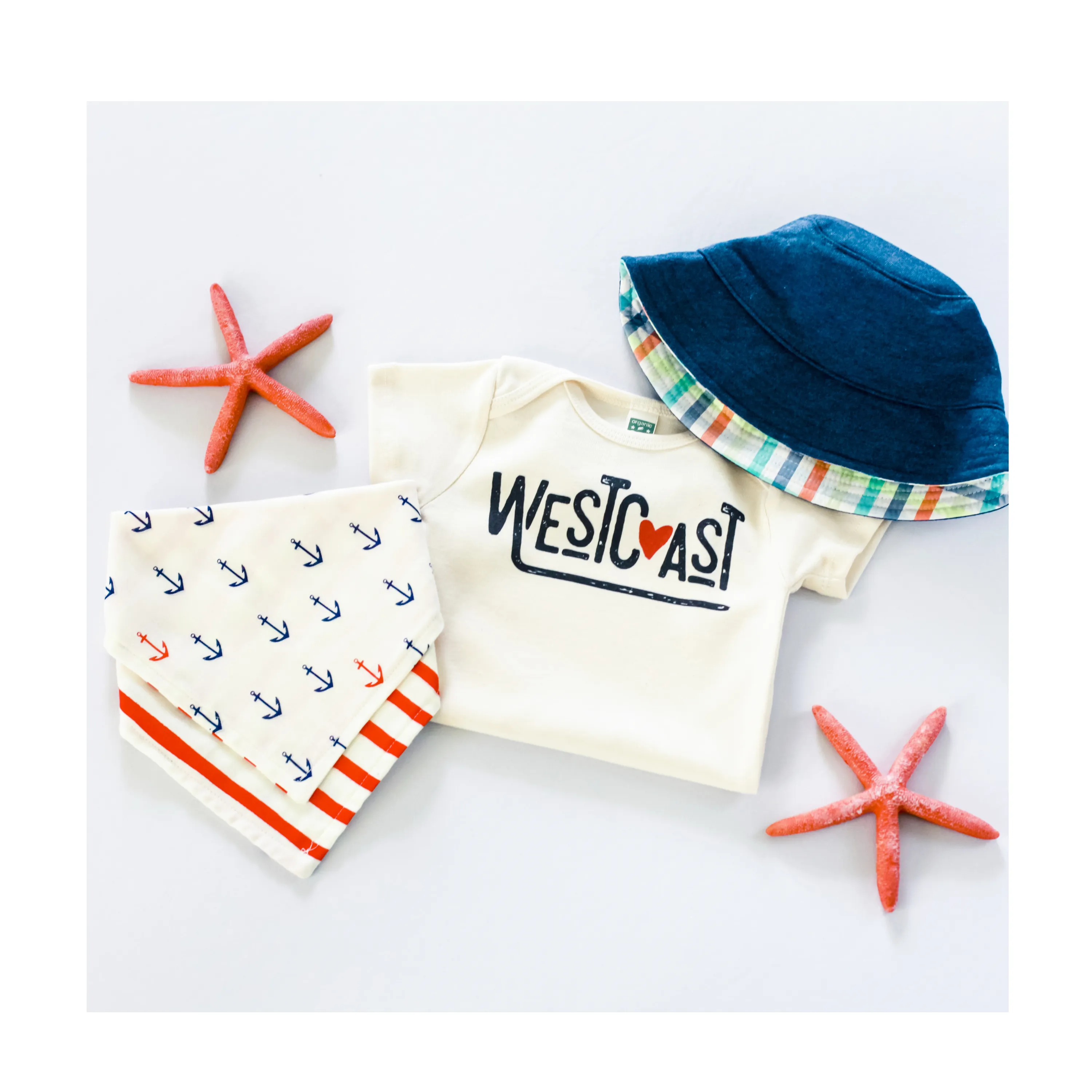 Organic West Coast Onesie