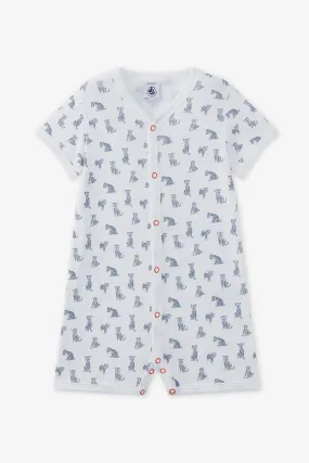 Petit Bateau Leopard Romper (Size 3M left)