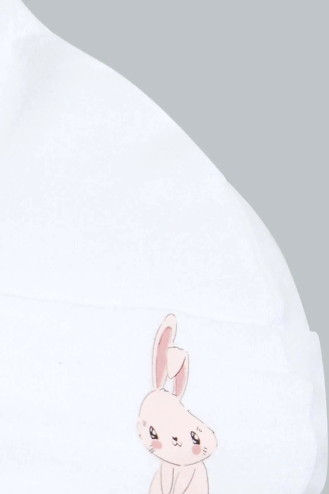Pink And White Bunny Hats (Pack of 2)