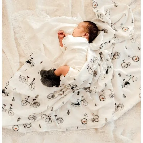 Pop Ya Tot - Ride On - 100% Organic Cotton Swaddle