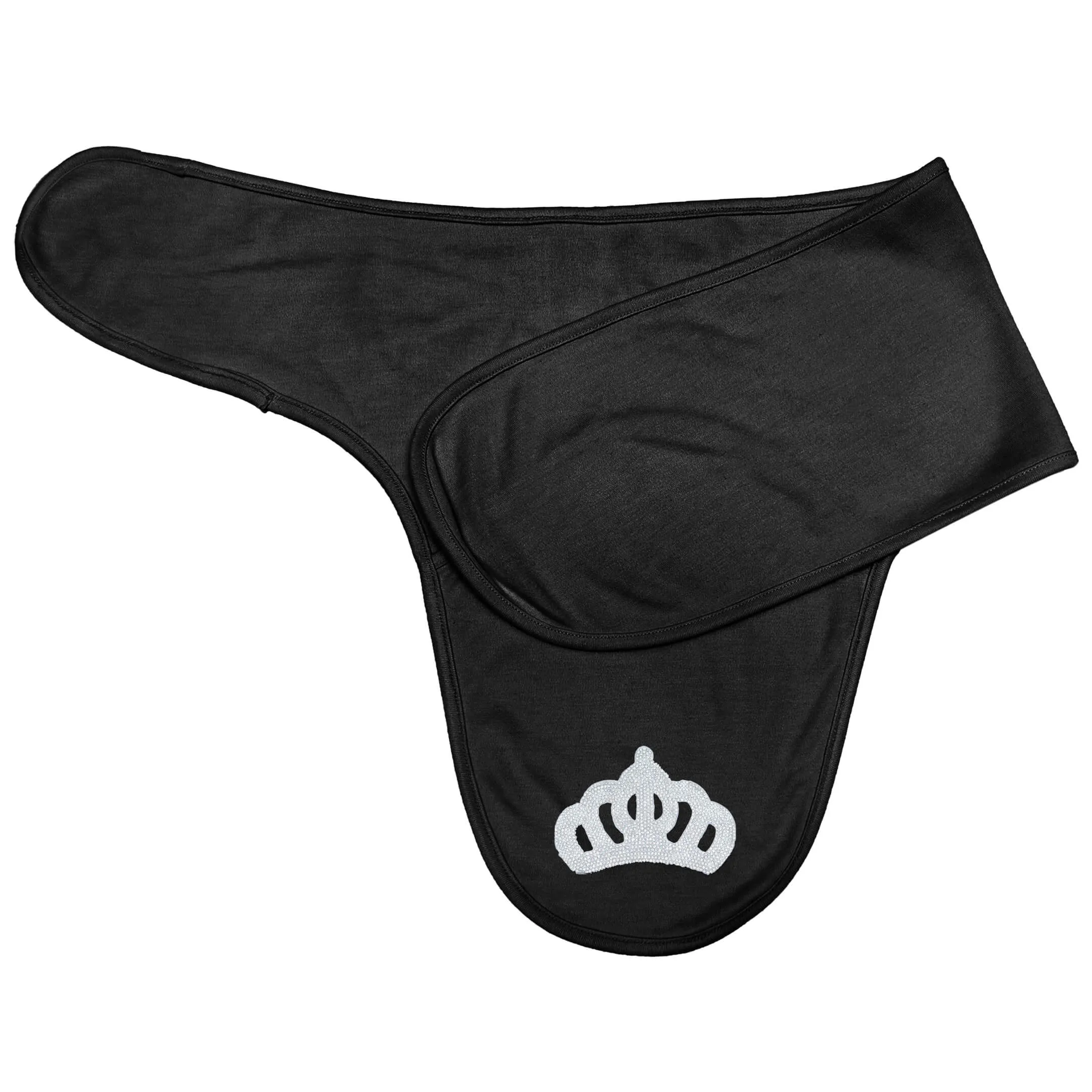 Princess Crown White Baby Swaddle