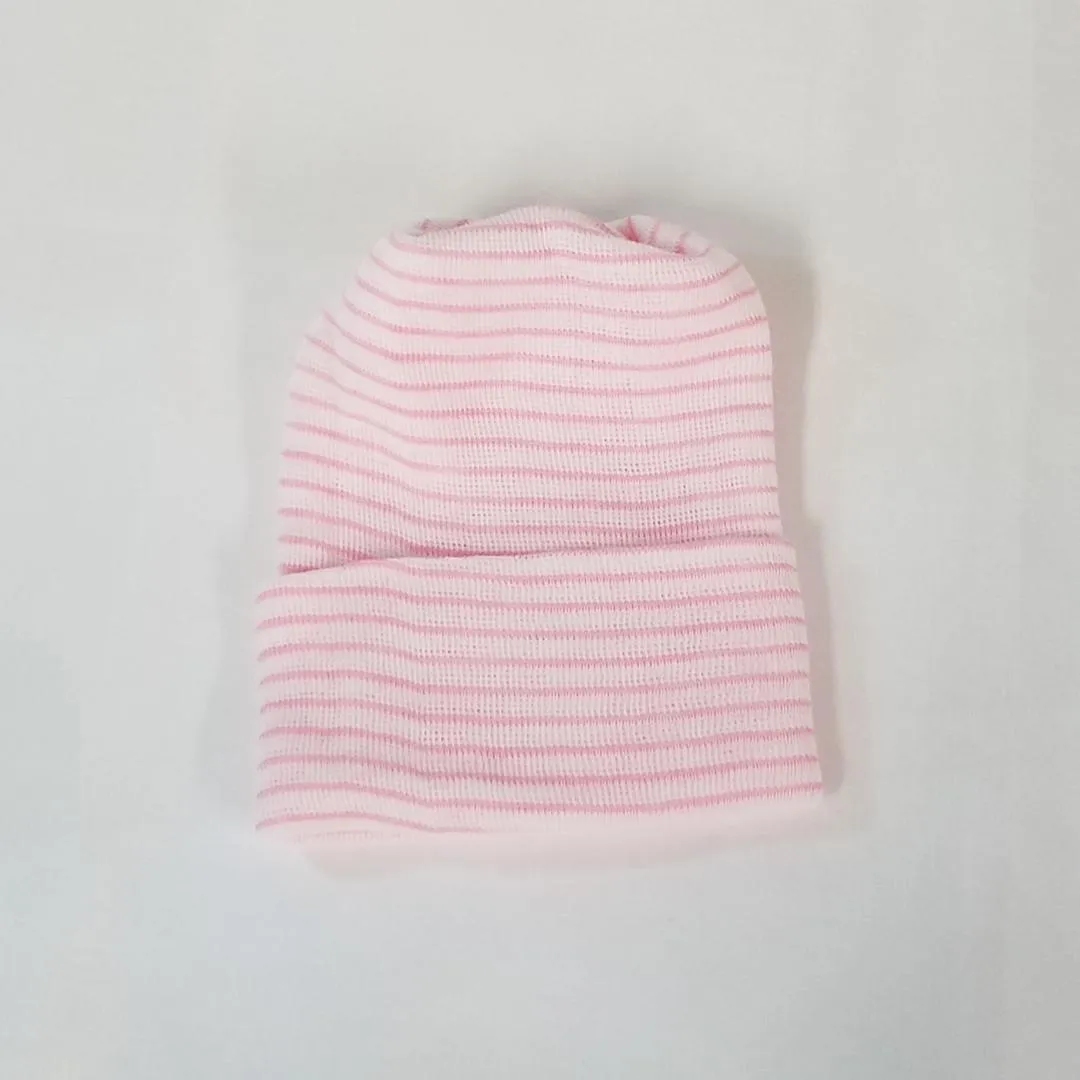 Rounded Top, 2 Ply Newborn Hats, Style RT720
