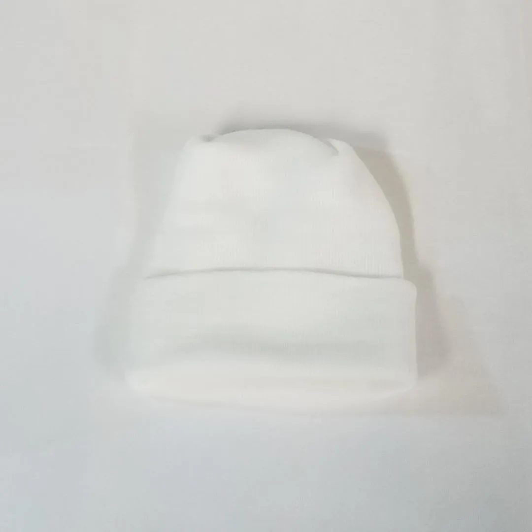 Rounded Top, 2 Ply Newborn Hats, Style RT720
