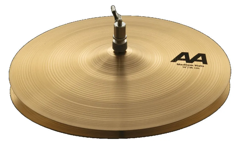SABIAN 21402 14" AA Medium Hi Hat Cymbals Made In Canada