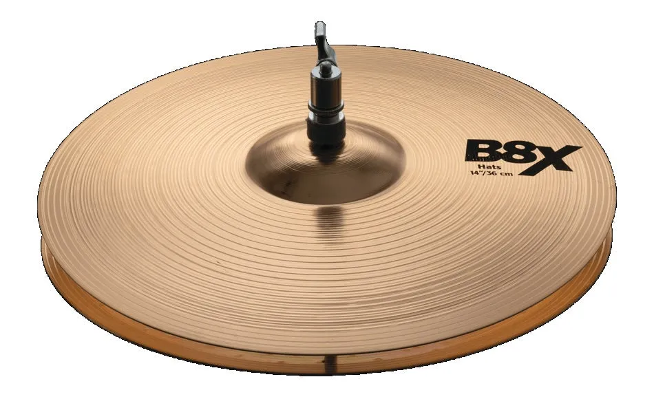 SABIAN 41402X/2 14" B8X Bottom Hi Hat Cymbal Only Made In Canada