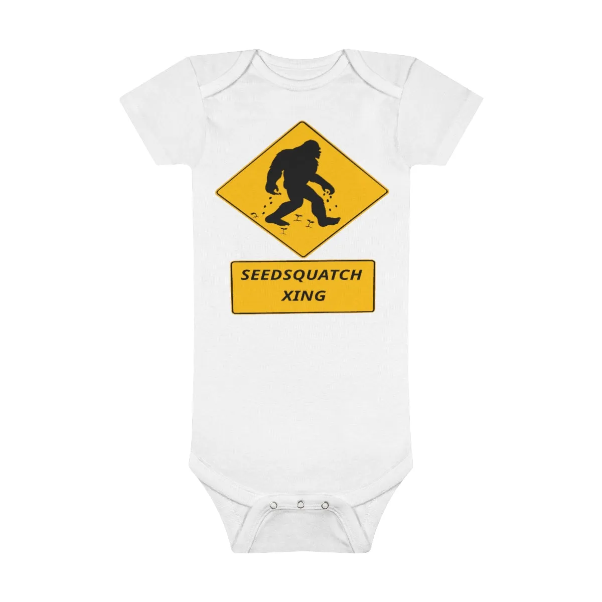 Seedsquatch Onesie® Organic Baby Bodysuit
