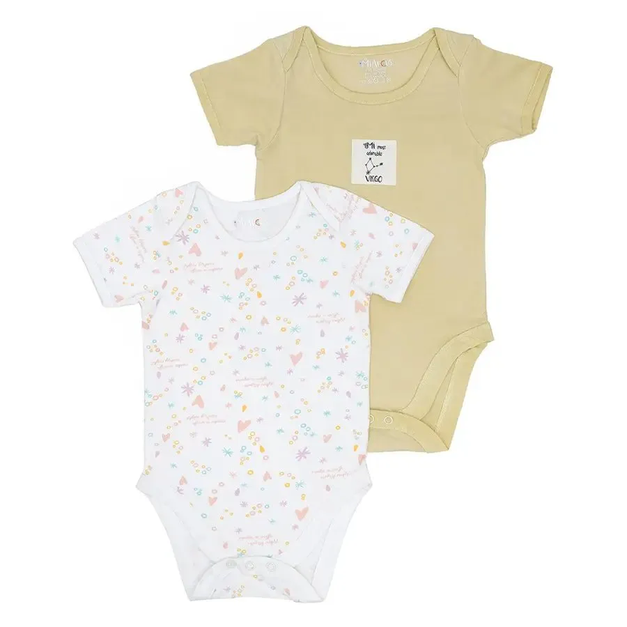 Showering Love Virgo Unisex Onesie (Pack of 2)
