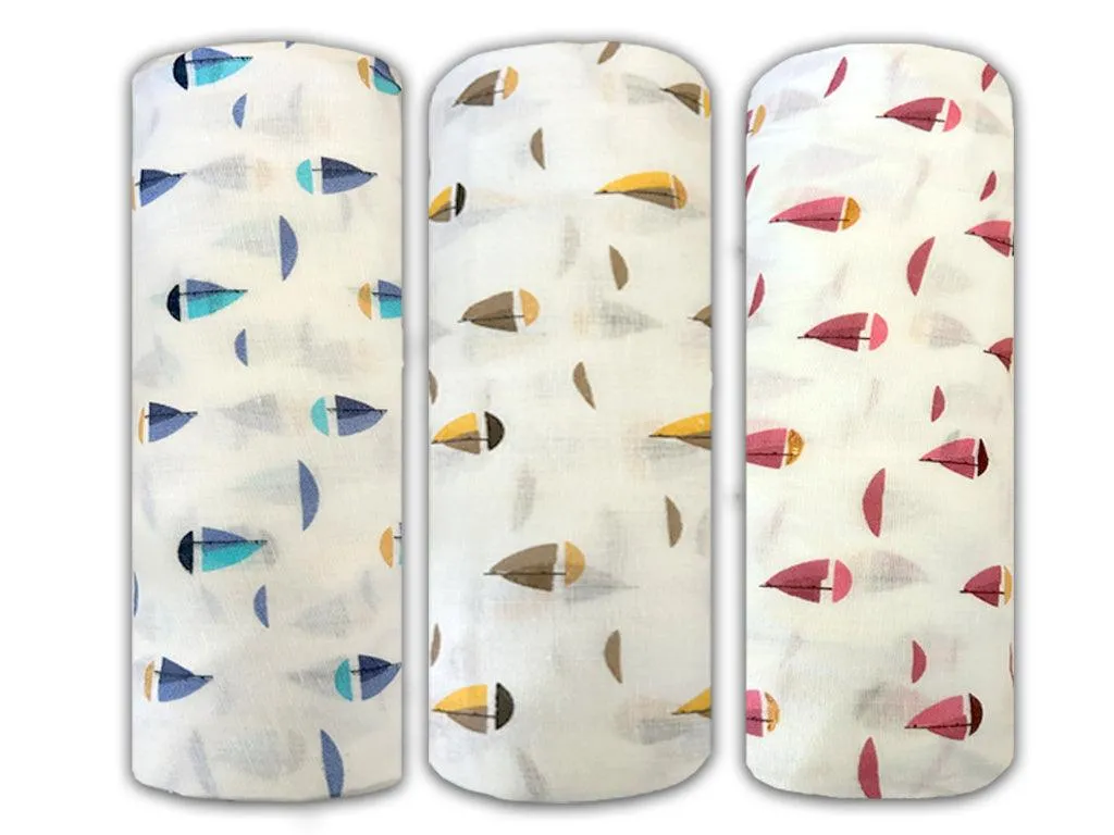 Soft 100% Cotton Malmal Baby Swaddle Cloth