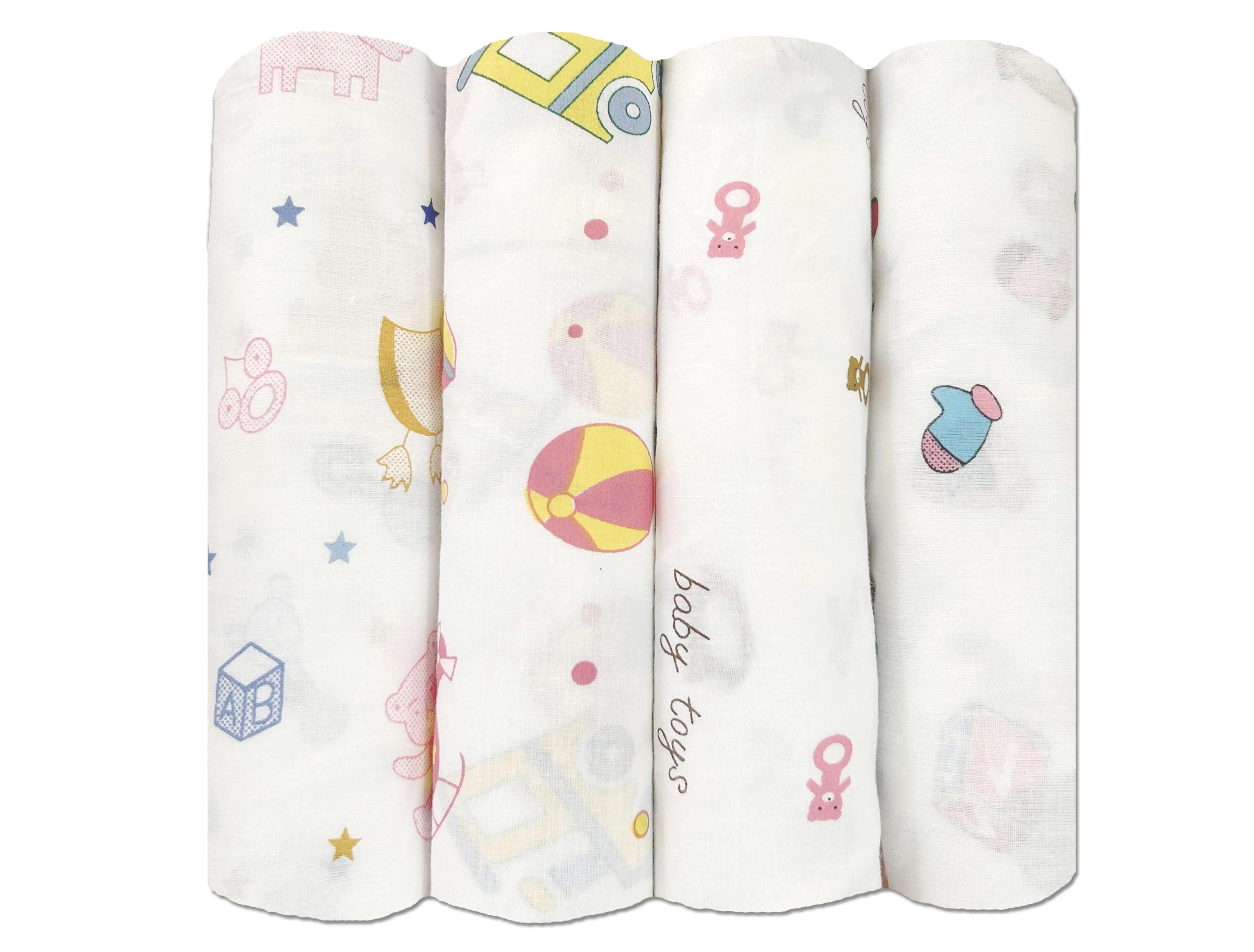 Soft 100% Cotton Malmal Baby Swaddle Cloth