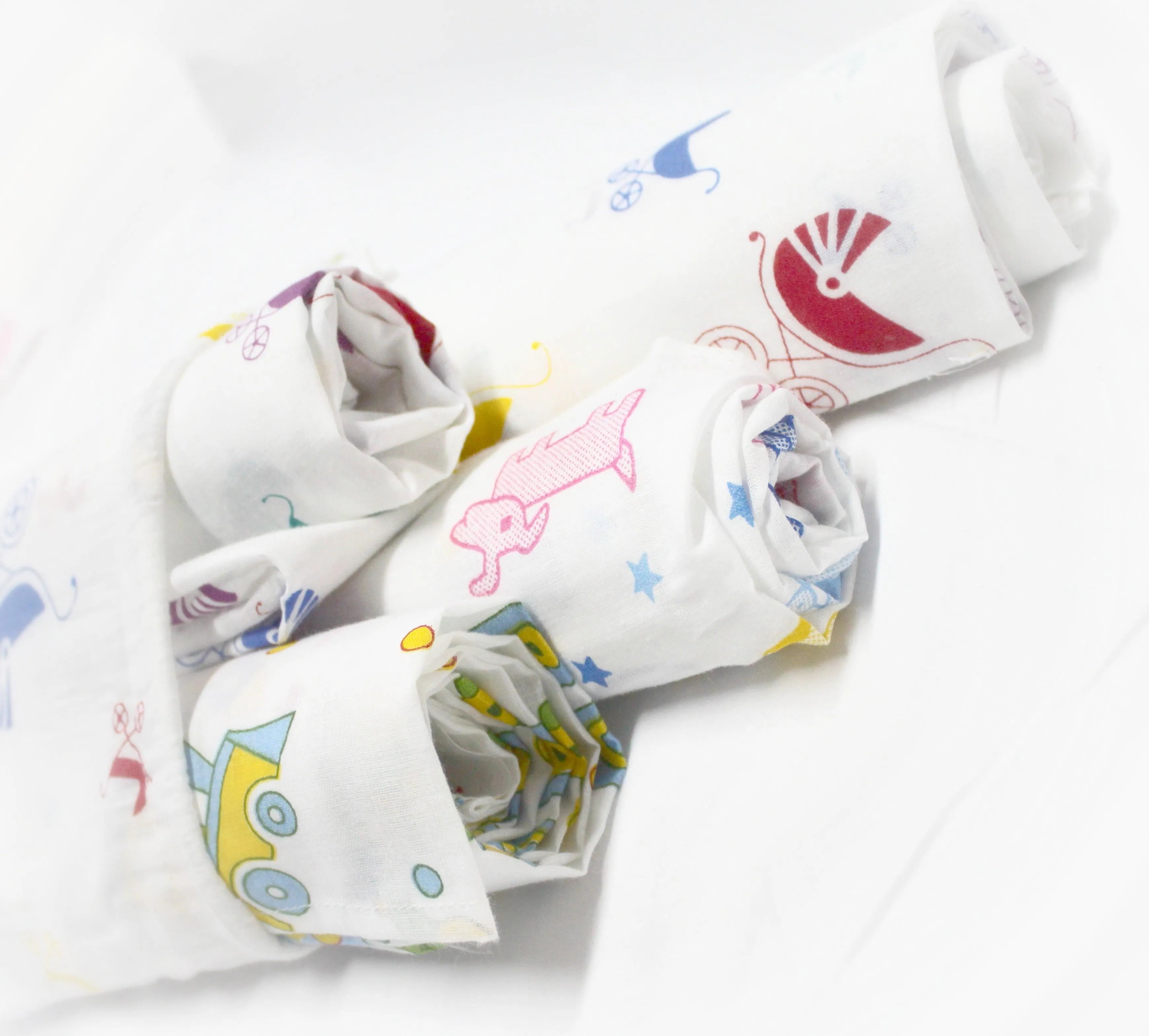 Soft 100% Cotton Malmal Baby Swaddle Cloth
