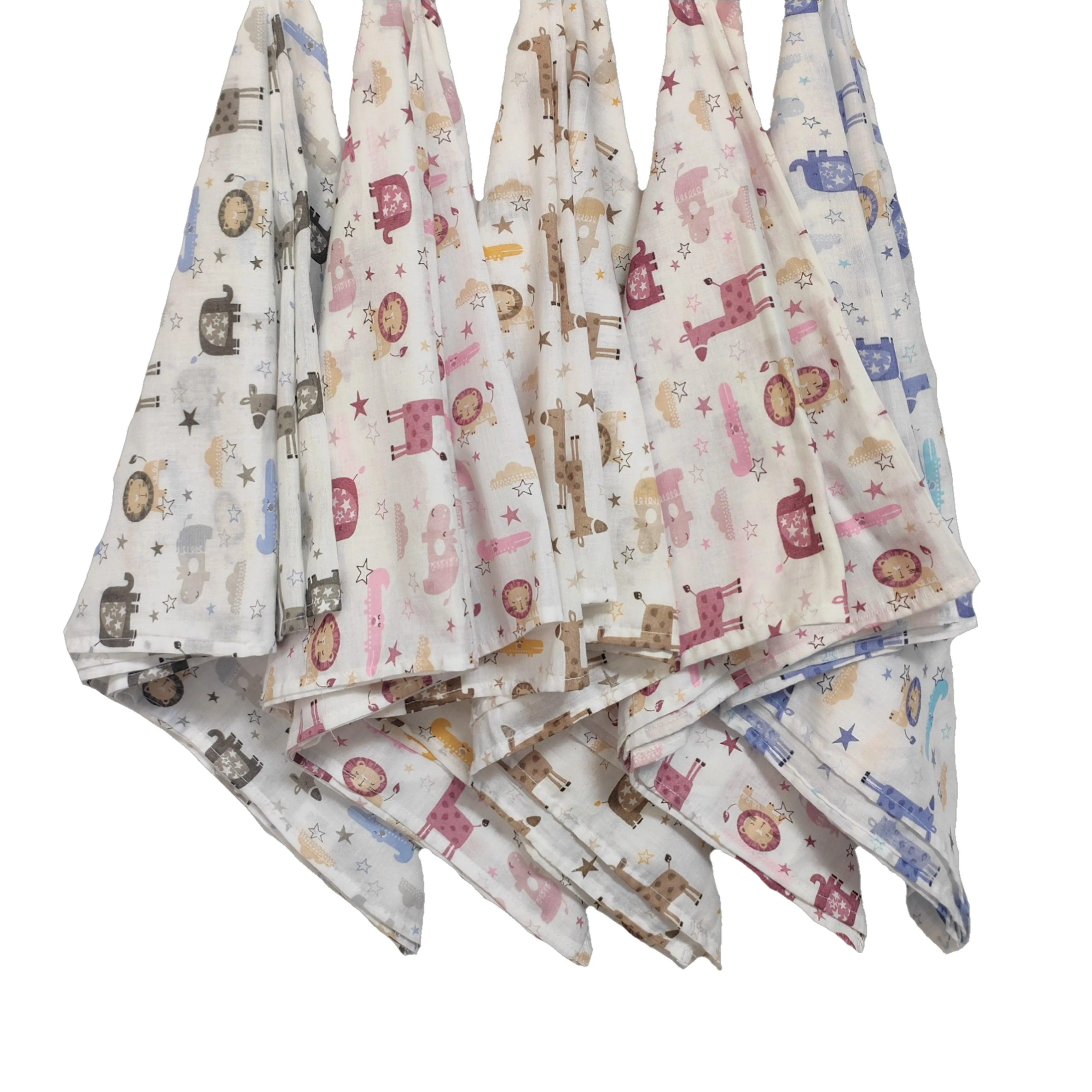 Soft 100% Cotton Malmal Baby Swaddle Cloth