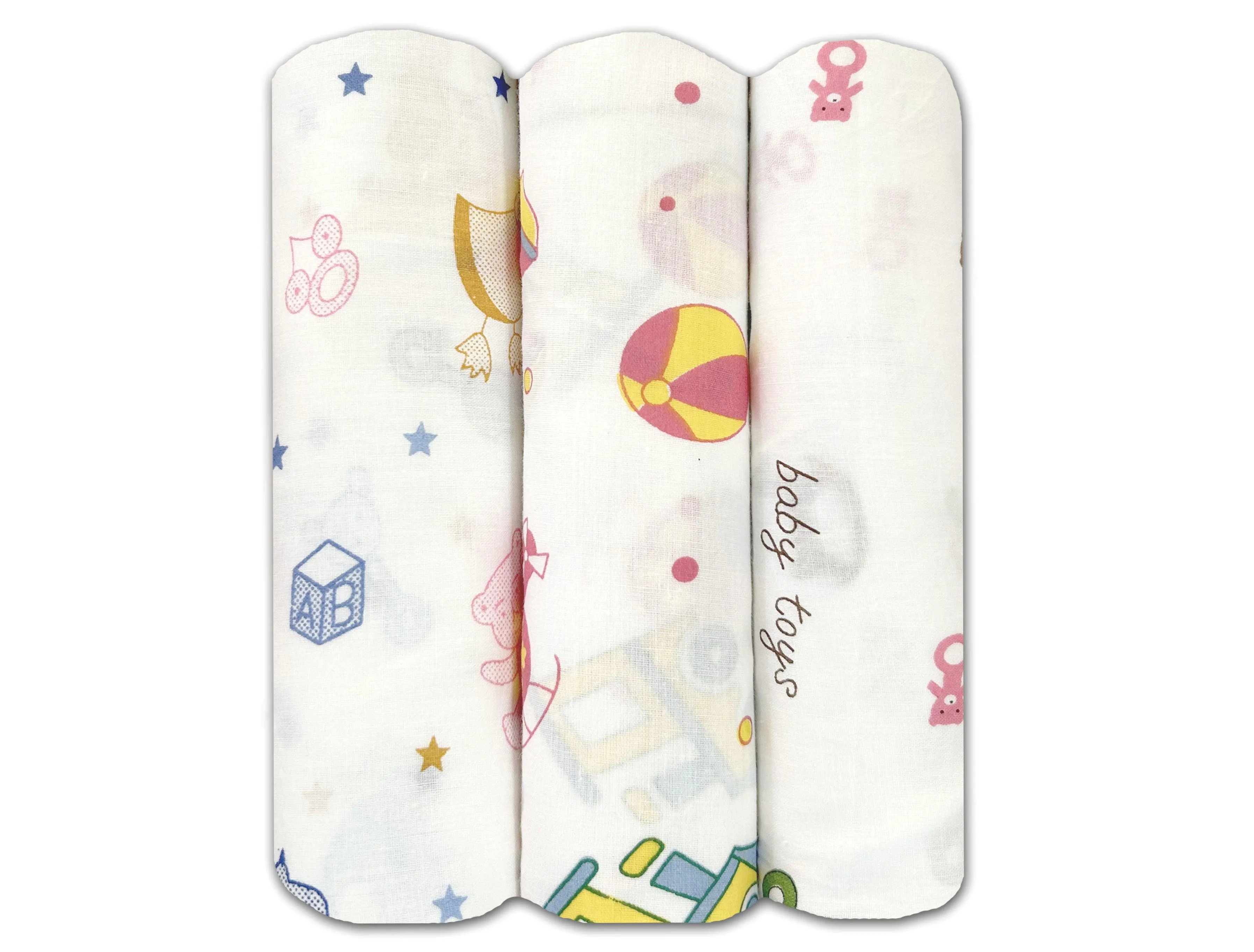 Soft 100% Cotton Malmal Baby Swaddle Cloth