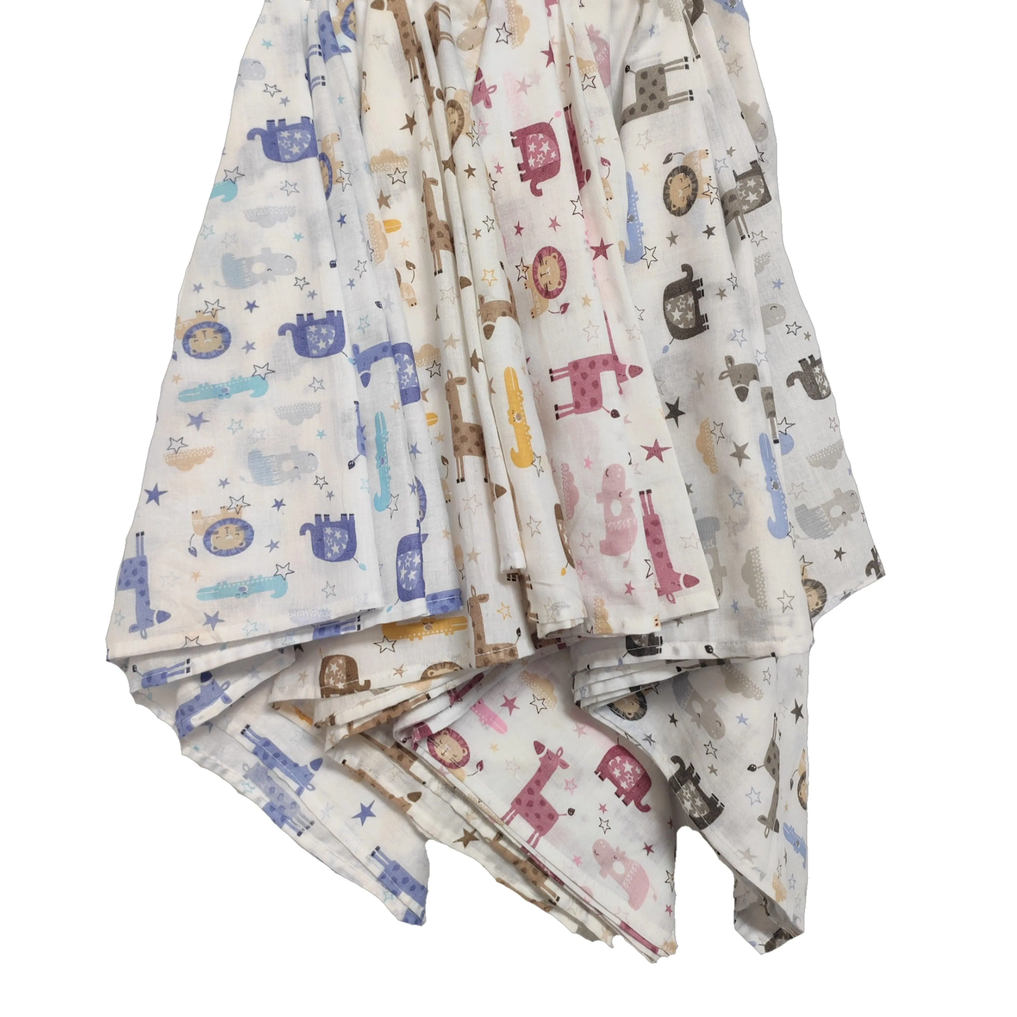 Soft 100% Cotton Malmal Baby Swaddle Cloth