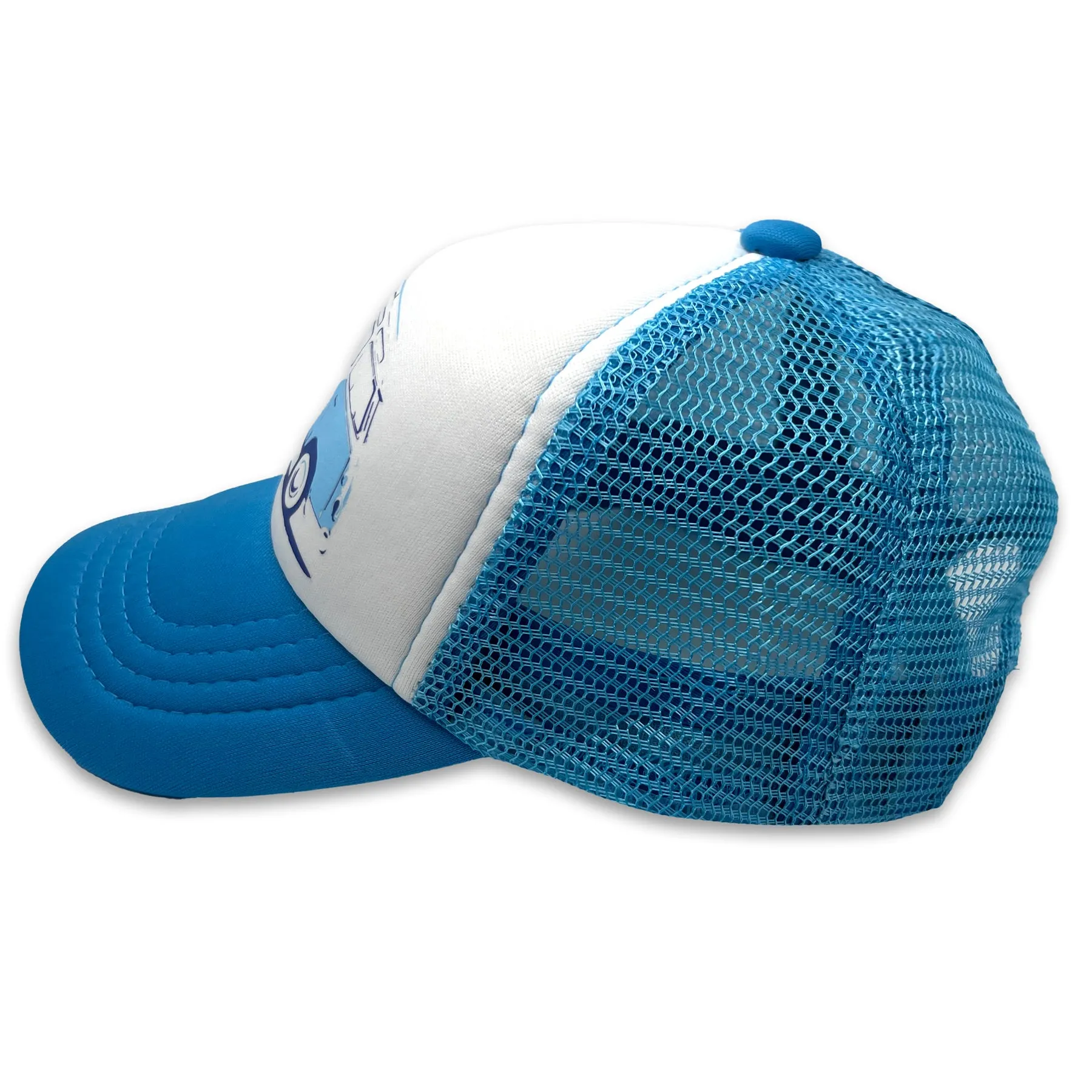 Sol Baby Surf Bus Aqua Trucker Hat