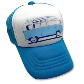 Sol Baby Surf Bus Aqua Trucker Hat