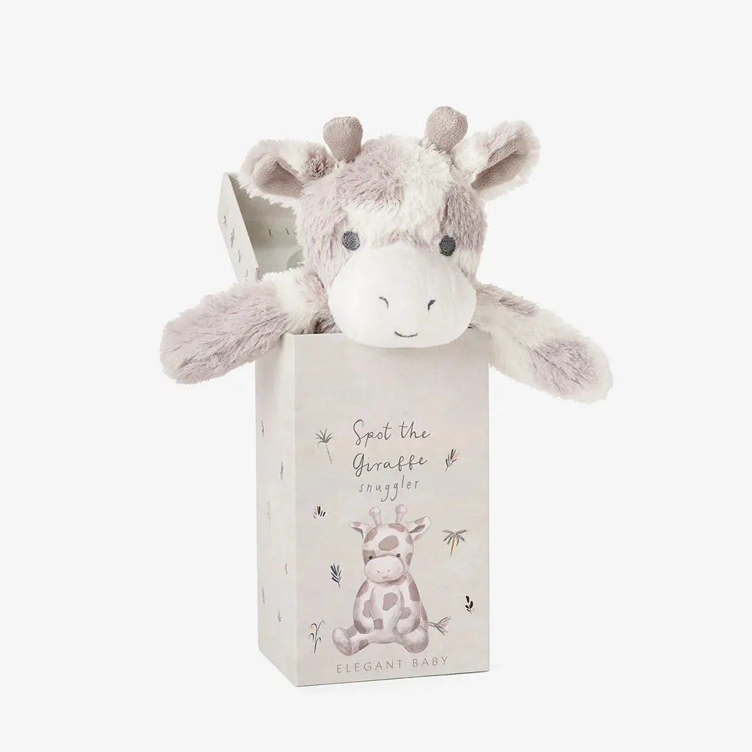 Spot the Giraffe Snuggler Plush Security Blanket w/Gift Box for Baby.