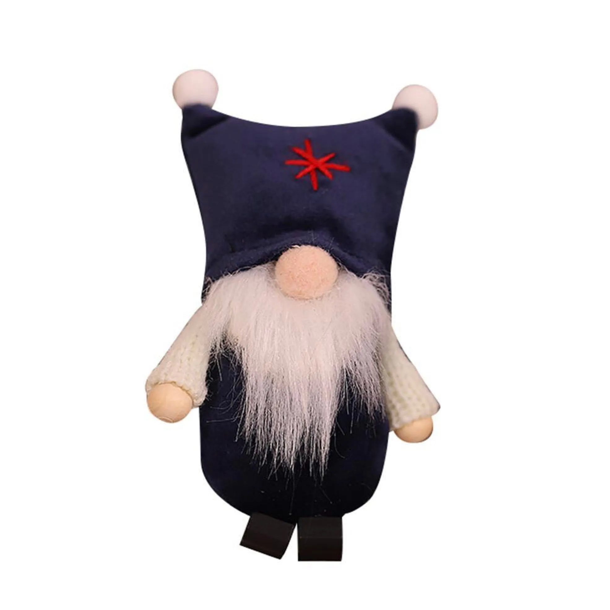 Square hat gonk Christmas tree decorations