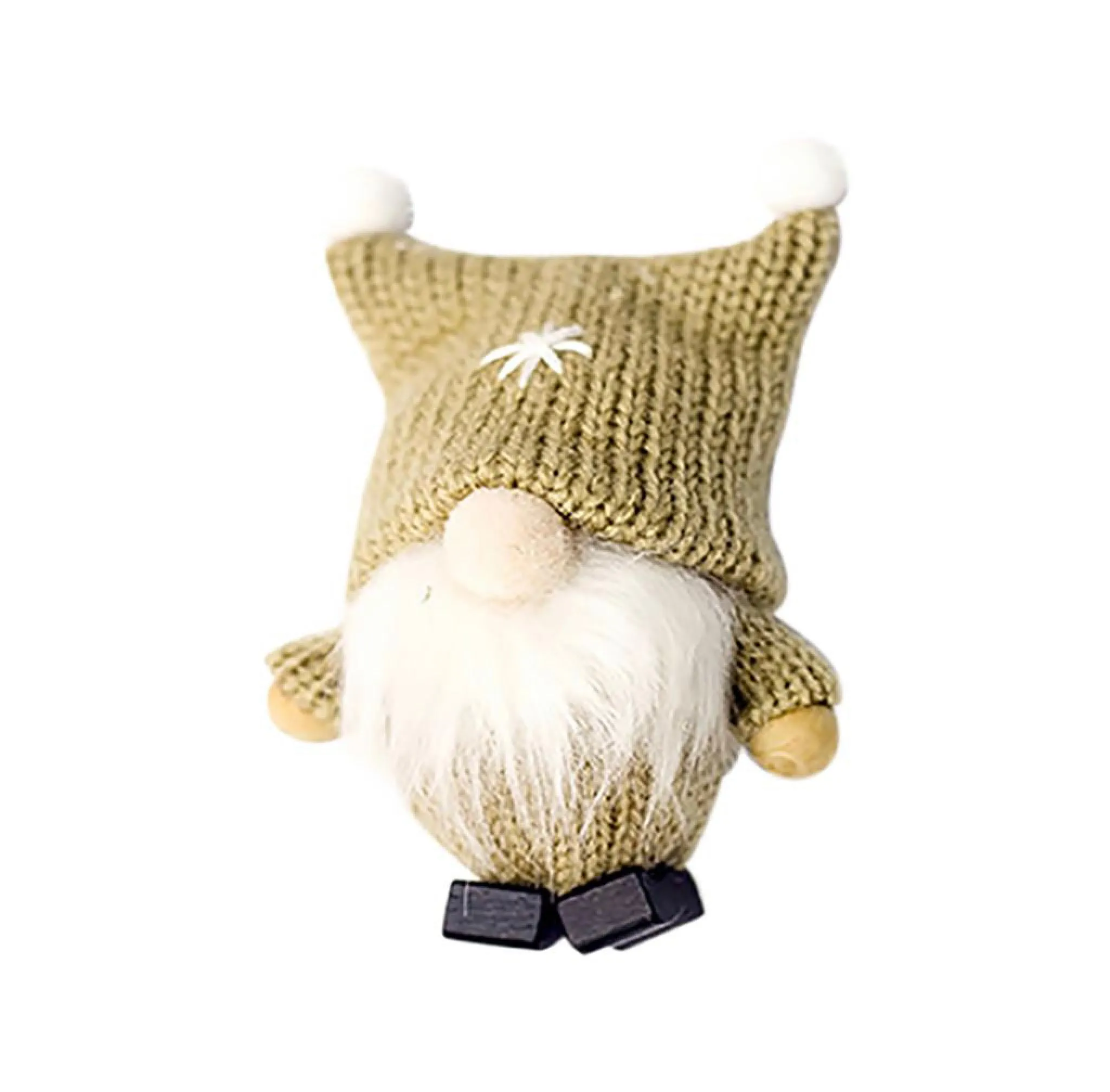 Square hat gonk Christmas tree decorations
