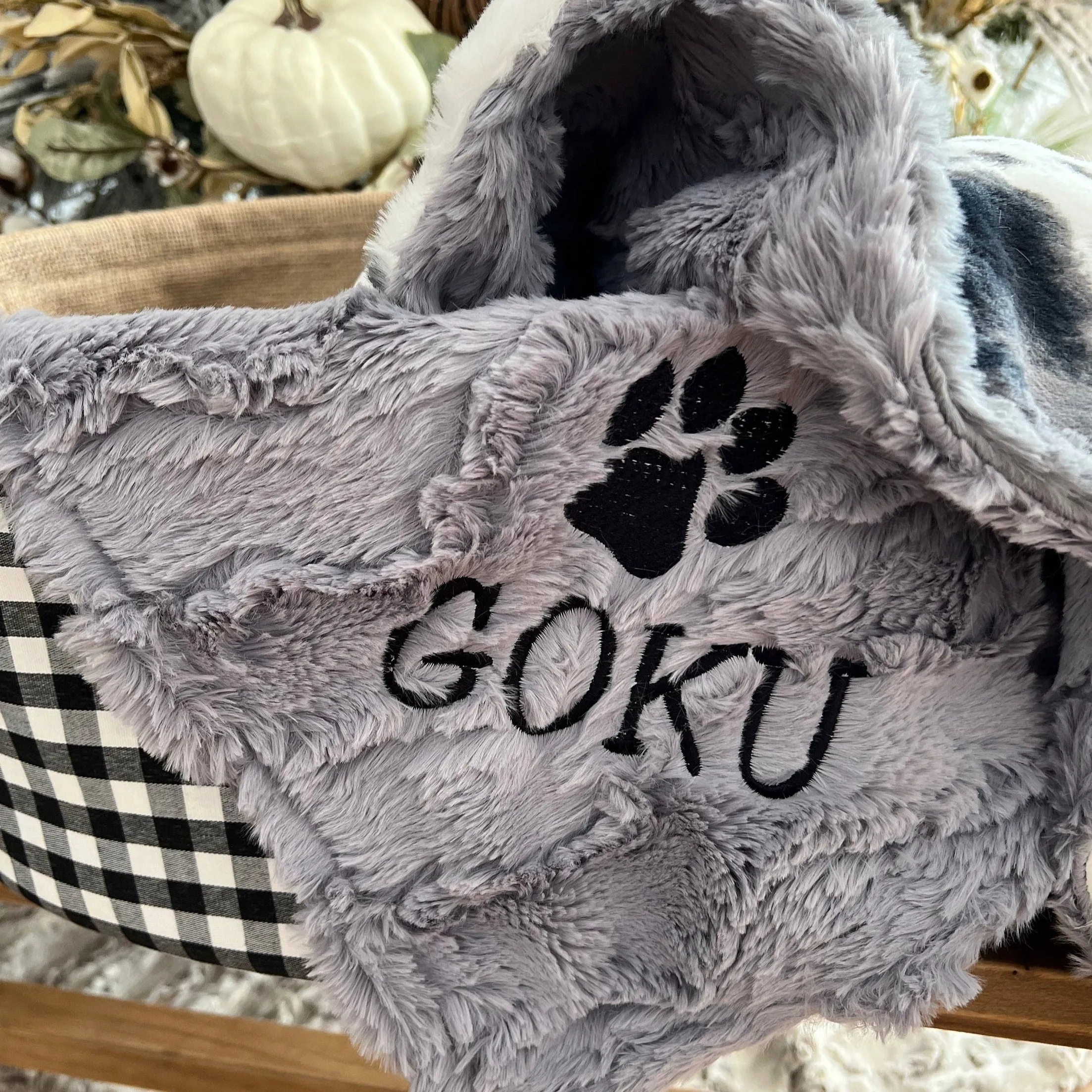 Storm Pony Minky Pet Blanket - Personalized
