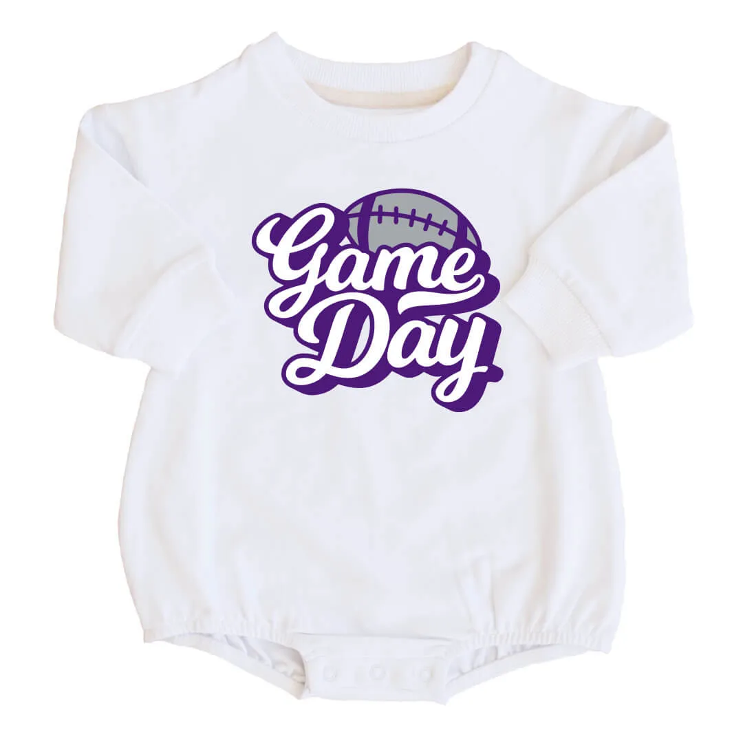 Texas Christian University | TCU Graphic Sweatshirt Bubble Romper