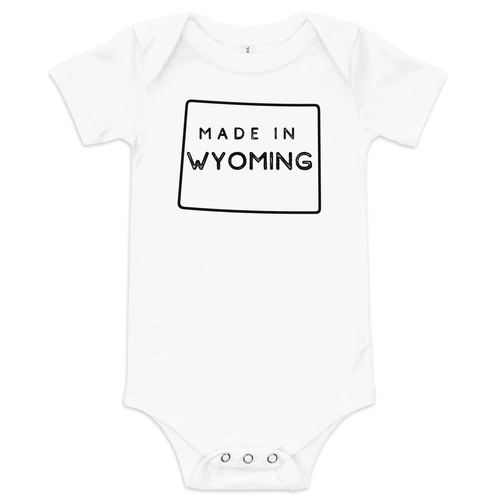 Wyoming Baby Onesie