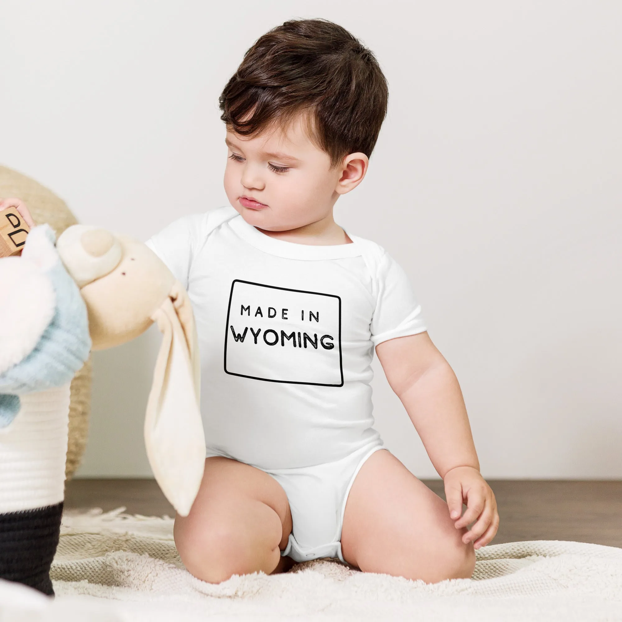 Wyoming Baby Onesie