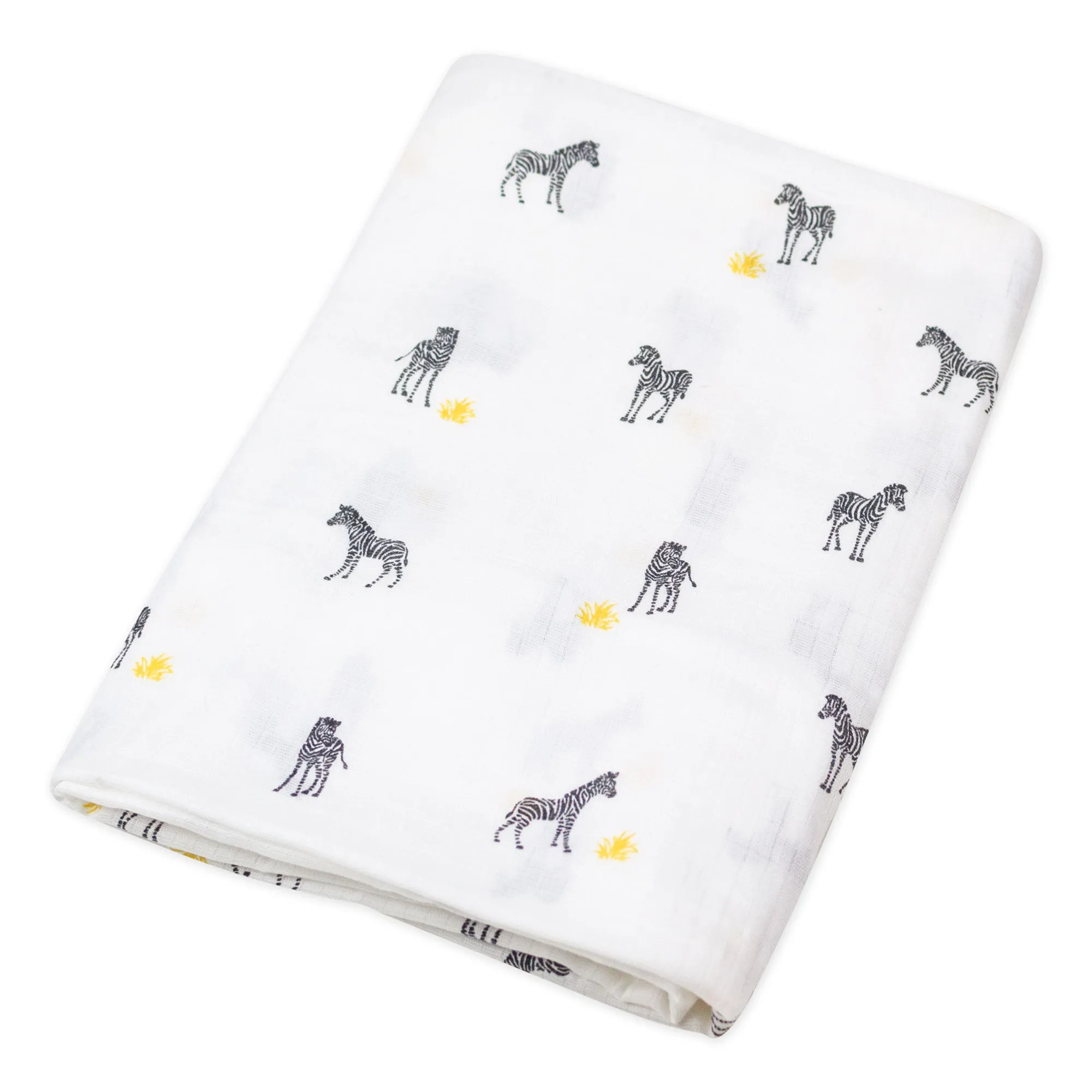 Zebra 4-Pack Swaddle